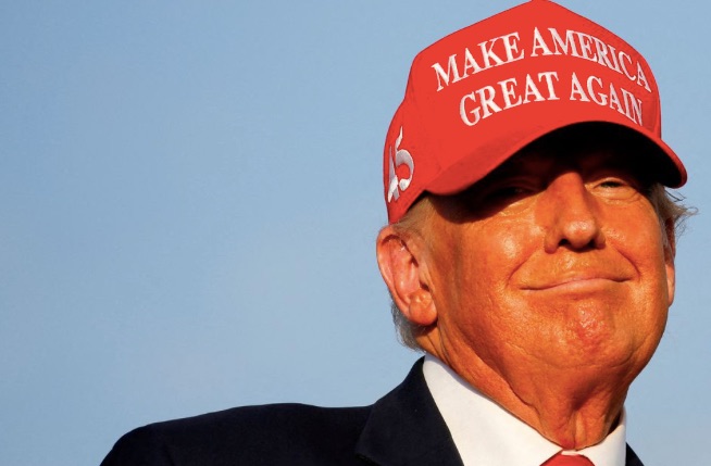 Donald Trump U.S. Presidential Election 2024 campaign trial image
