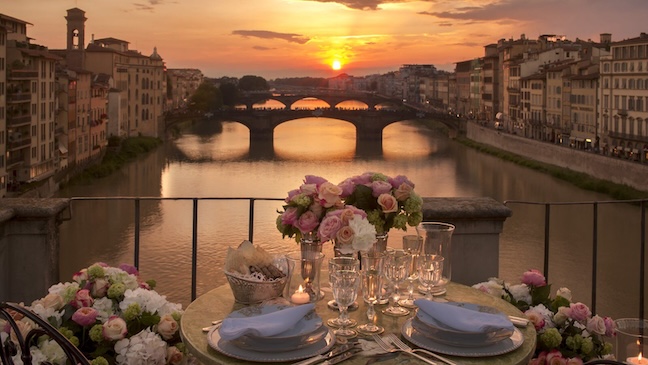 Florence Italy skyline near Four Seasons Firenze
