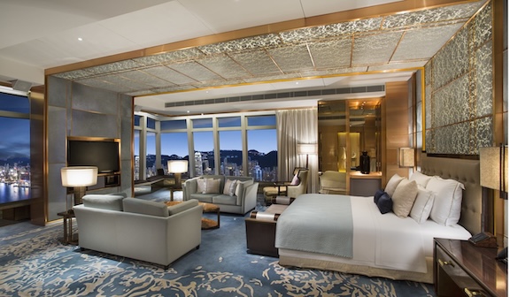 Carlton Suite at Ritz-Carlton Hong Kong luxury hotel suite